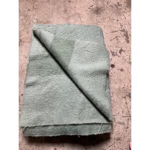 Vintage‎ Hudsons Bay Four Point Blanket, Sage Green Wool, Trapper Style 63x78